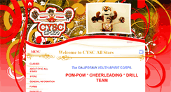 Desktop Screenshot of cyscallstars.com