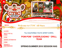 Tablet Screenshot of cyscallstars.com